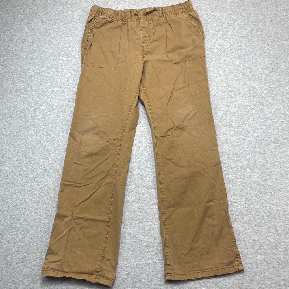 Cat & Jack Pants Boys 16 Husky Straight Brown Reinforced Knee 4 Pack Bundle EUC - Picture 11 of 15